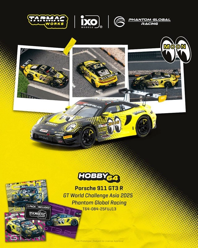 Tarmac Works Porsche 911 GT3 R GT World Challenge Asia 2025