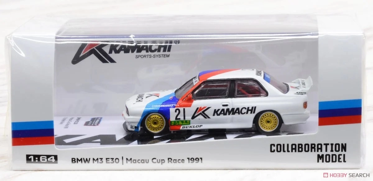 Tarmac Works & IXO Models Collab BMW M3 E30 Macau Cup Race 1991