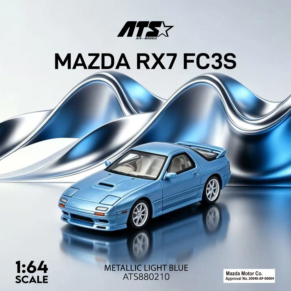 ATS Mazda RX7 FC3S Metallic Light Blue