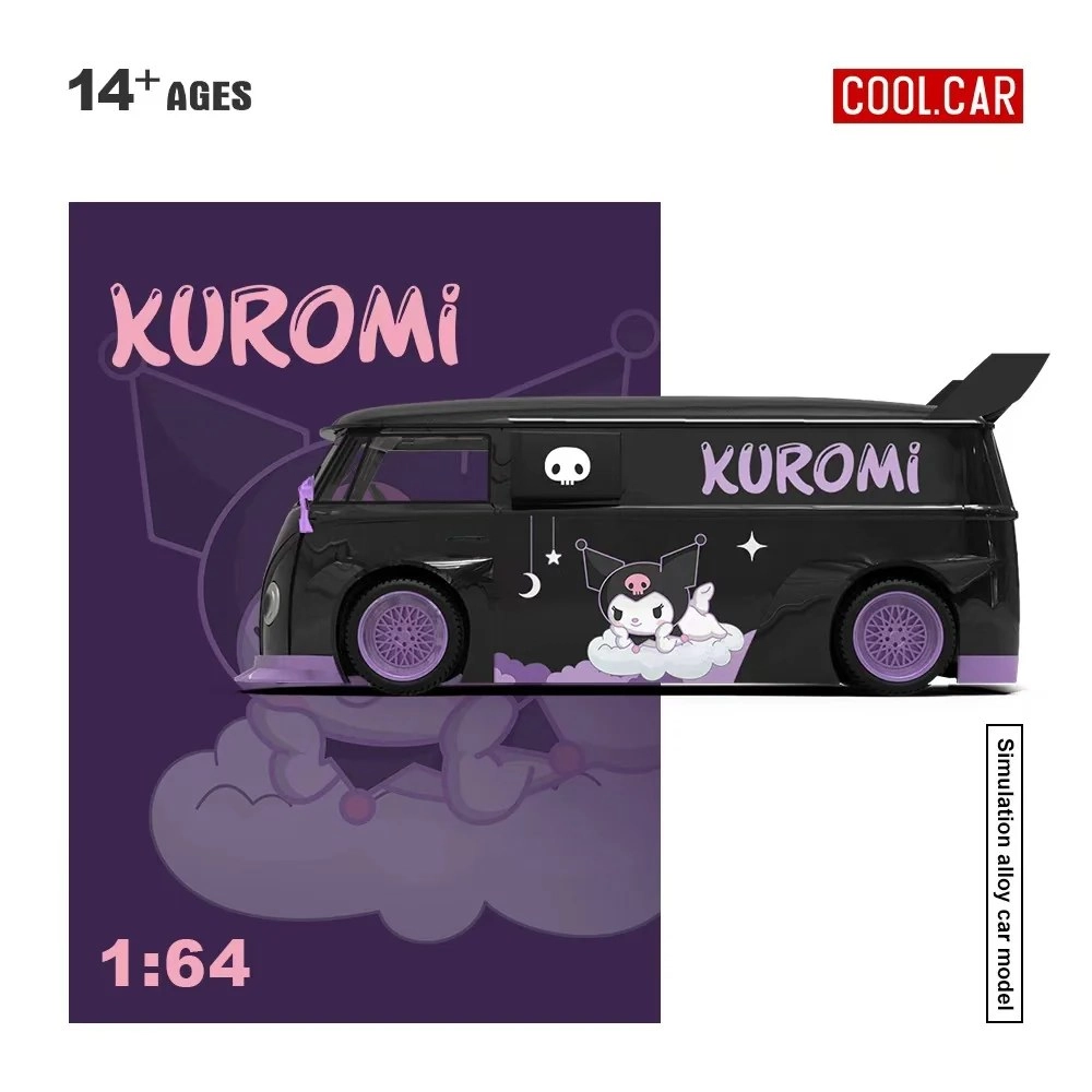Cool Car Volkswagen T1 Pickup Kuromi Purple