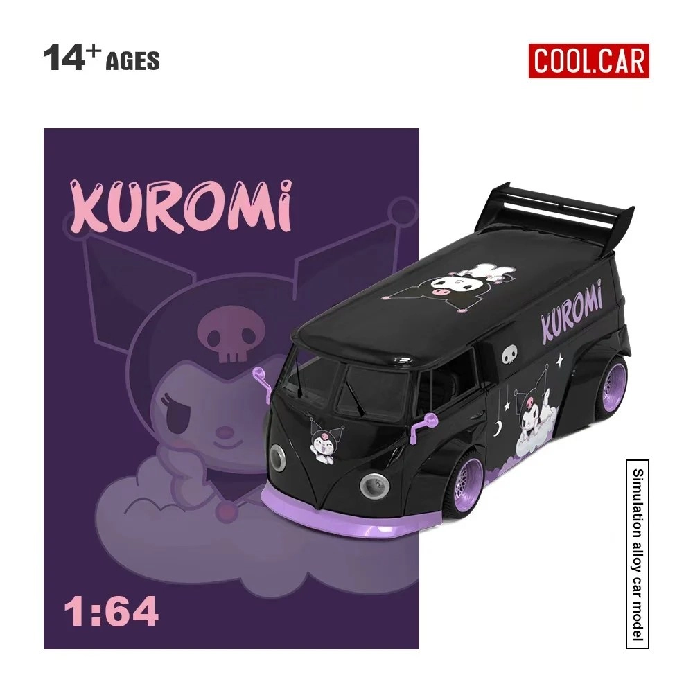 Cool Car Volkswagen T1 Pickup Kuromi Purple