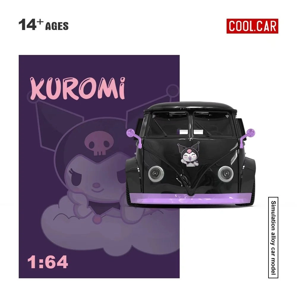 Cool Car Volkswagen T1 Pickup Kuromi Purple