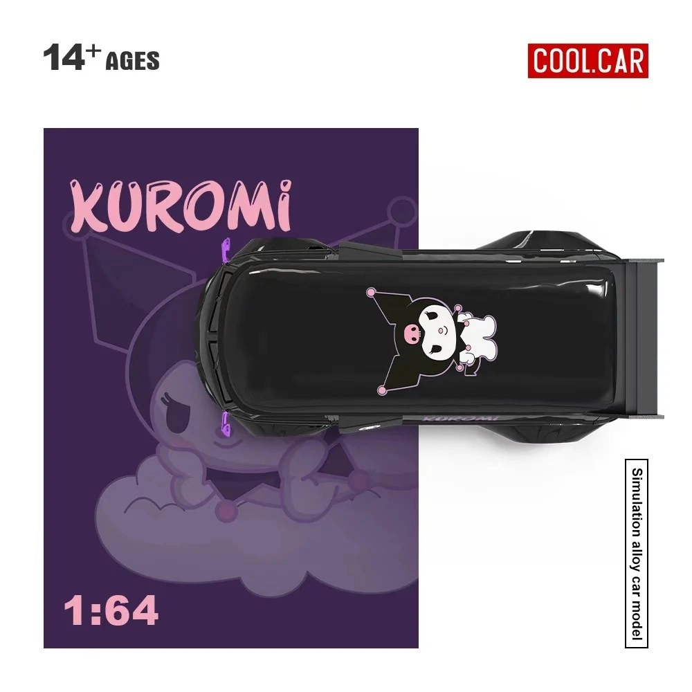 Cool Car Volkswagen T1 Pickup Kuromi Purple