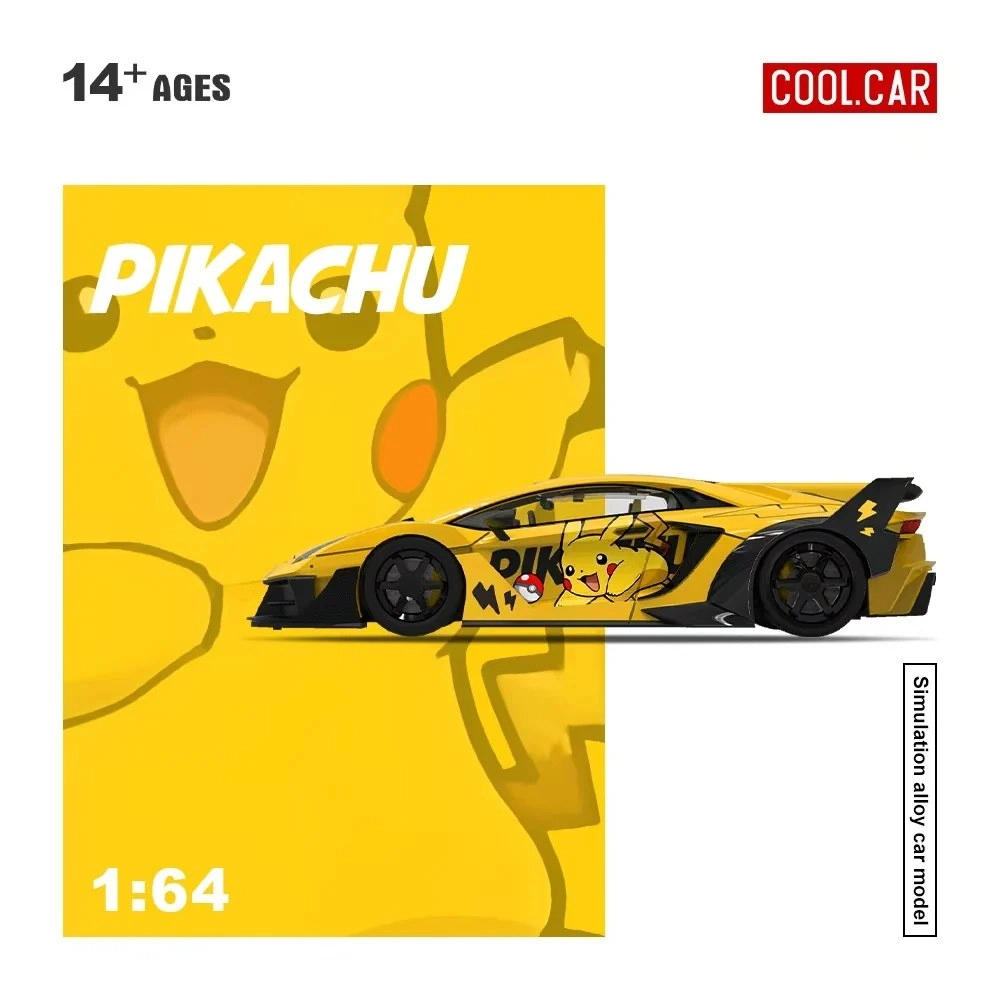 Cool Car Lamborghini GTEVO Pikachu Livery