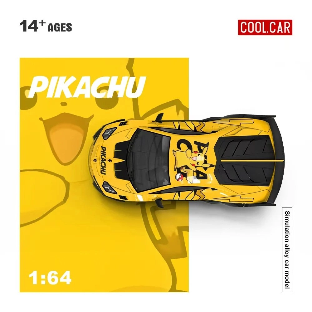 Cool Car Lamborghini GTEVO Pikachu Livery