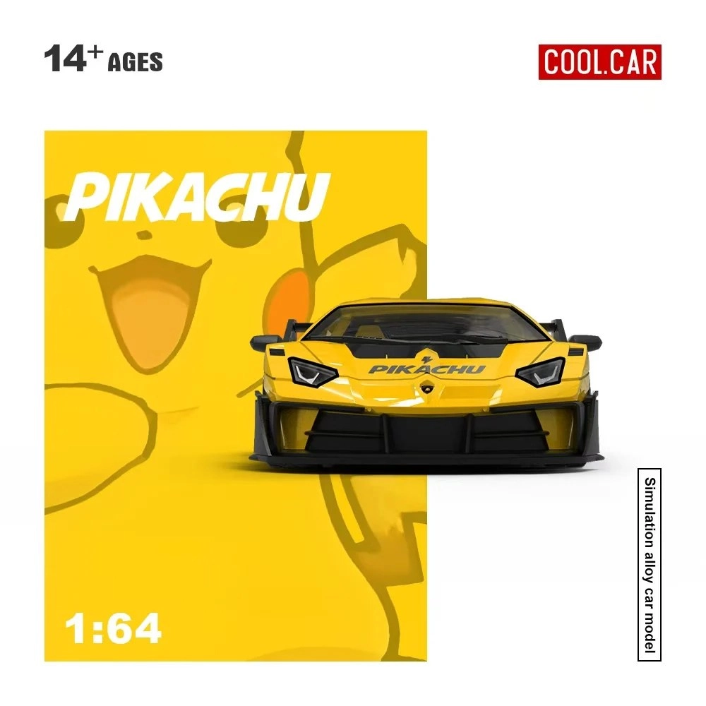 Cool Car Lamborghini GTEVO Pikachu Livery