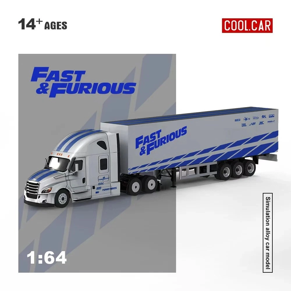 Cool Car Freightliner ’’Fast & Furious’’ Livery Truck