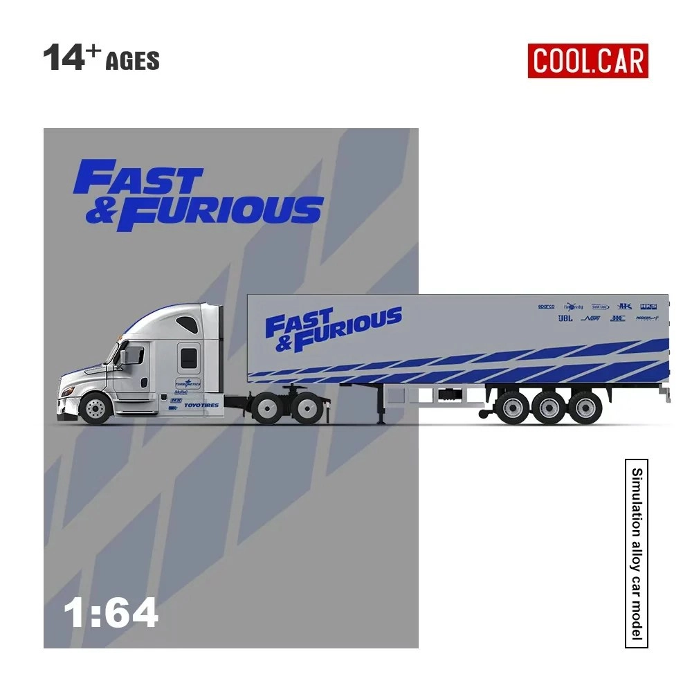 Cool Car Freightliner ’’Fast & Furious’’ Livery Truck