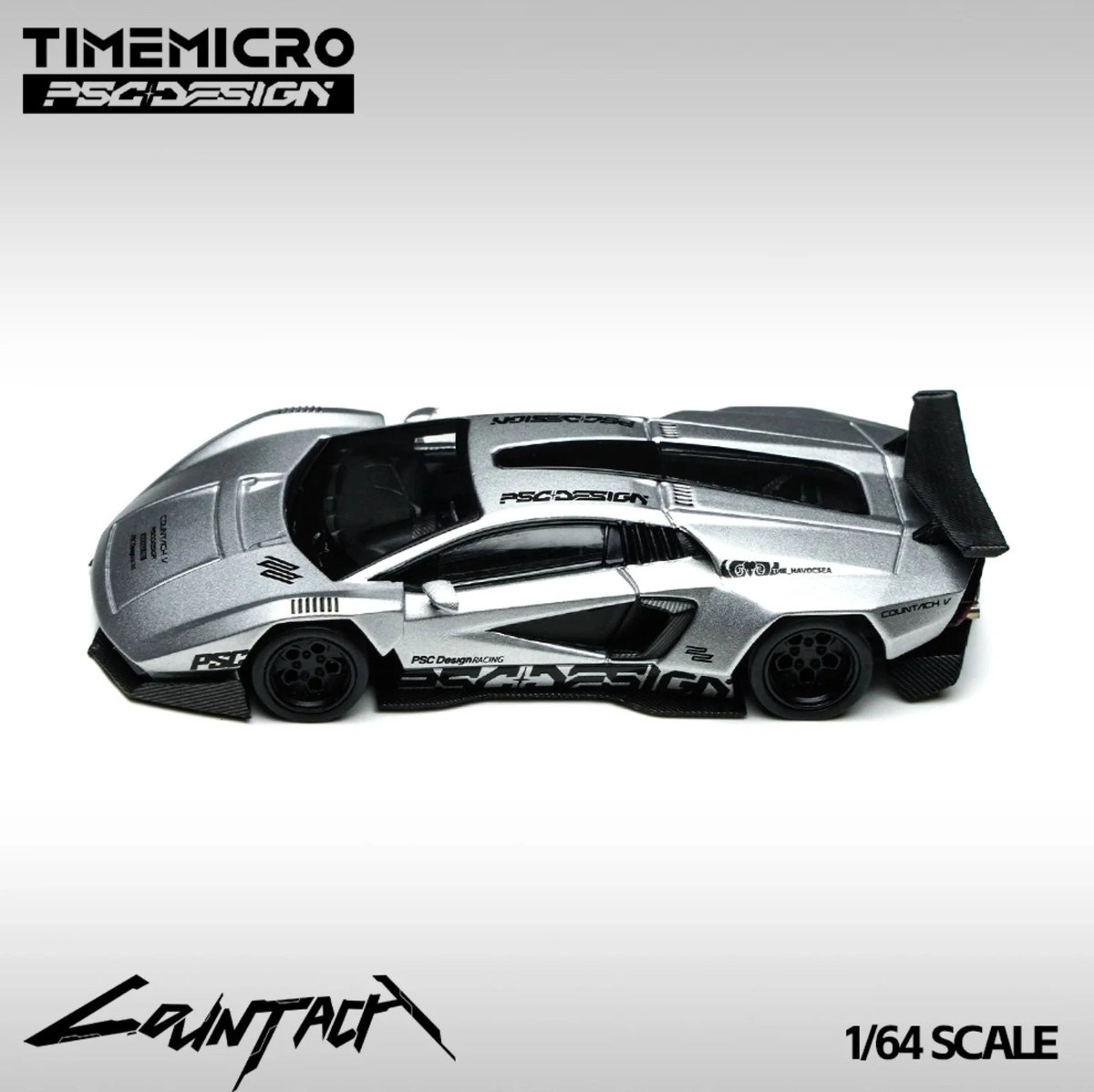 TimeMicro PSC Design Lamborghini Countach “v” Ver. Silver