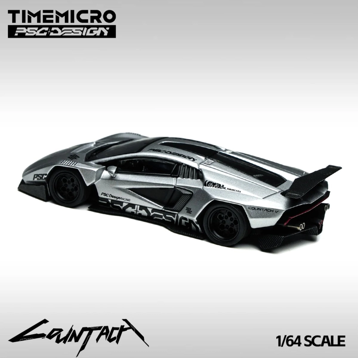 TimeMicro PSC Design Lamborghini Countach “v” Ver. Silver