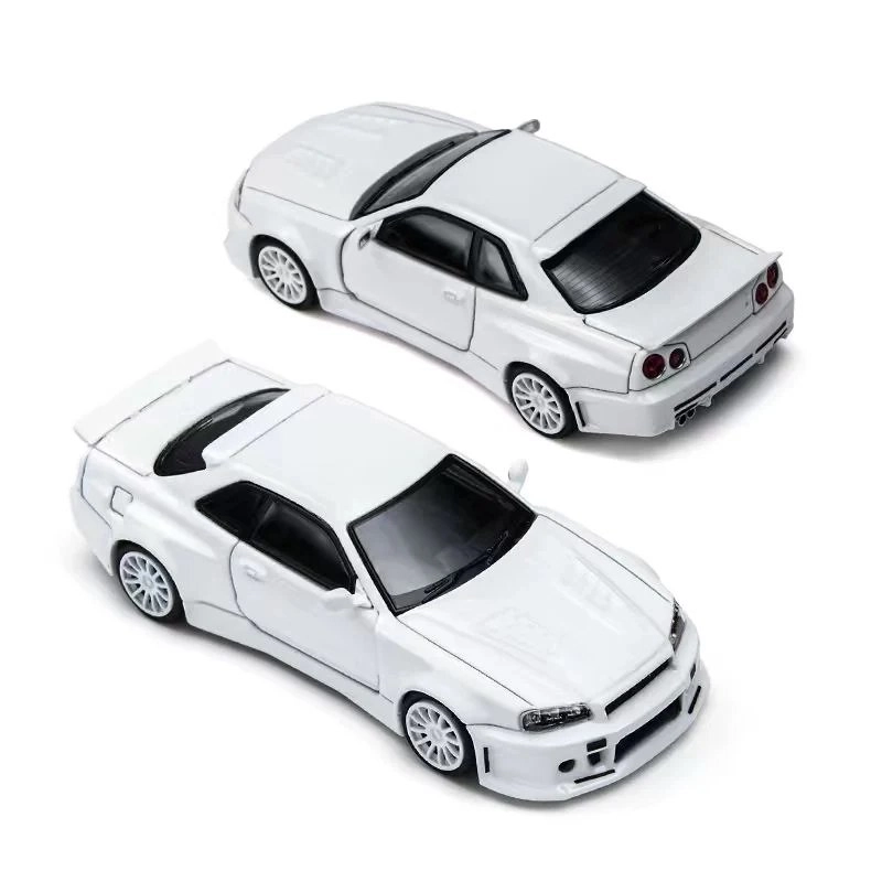 TimeMicro Nissan GT-R R34 Beyaz
