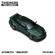 TimeMicro Nissan C-West R34 Acik Yesil