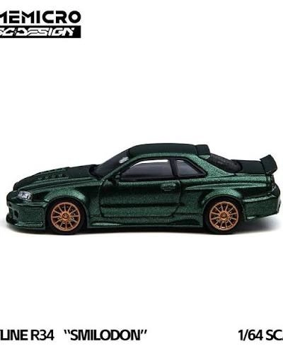 TimeMicro Nissan C-West R34 Acik Yesil