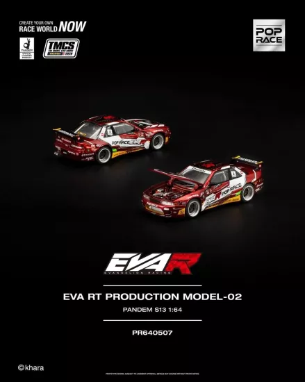 Pop Race PR64-507 EVA RT Production MODEL-02 Pandem S13