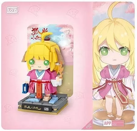 LOZ Micro Anime Serisi 1327 Modeli 294 Parça Dekoratif Oyuncak Yapım Seti Yapı Blok FFLZ-1327