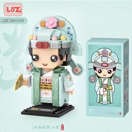 LOZ Micro Anime Serisi 1544 Modeli 291 Parça Dekoratif Oyuncak Yapım Seti Yapı Blok