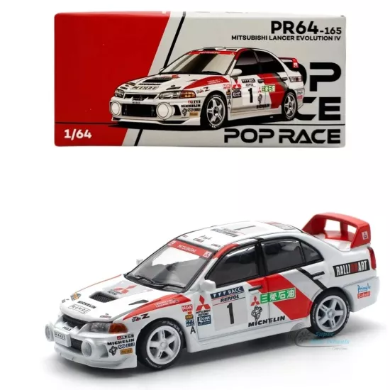 Pop Race PR64-165 Mitsubishi Lancer Evolution IV