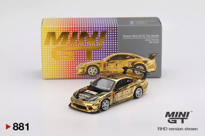 MINIGT TOPSECRET GOLD SET CH
