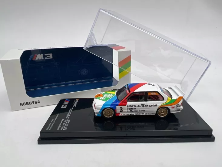 Tarmac Works BMW M3 E30 Macau Guia Race 1990 2ND Place