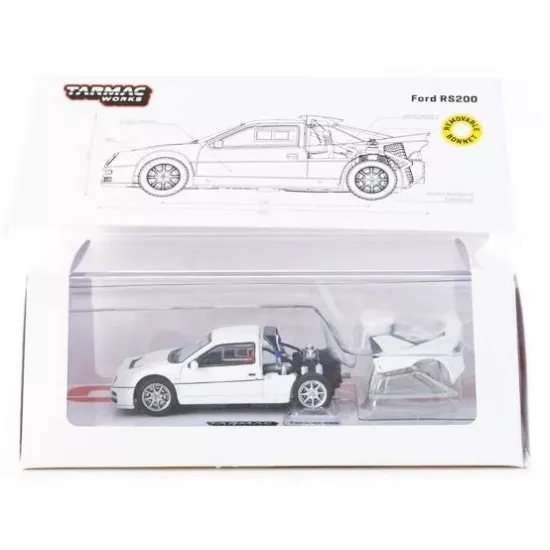 Tarmac Works Ford RS2000 White