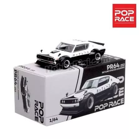 Pop Race PR64-252 Nissan Skyline KPGC110 Kenmeri